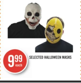Shoppers Drug Mart Selected halloween masks offer