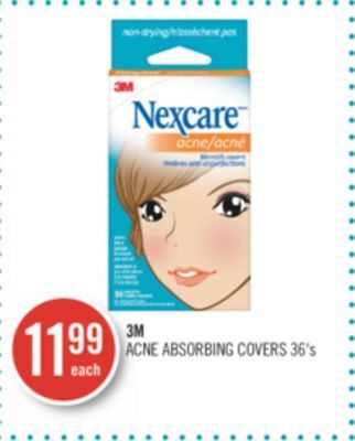 Shoppers Drug Mart 3m acne absorbing covers offer