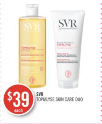 Shoppers Drug Mart Svr topialyse skin care duo offer