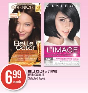 Shoppers Drug Mart Garnier belle color or l'image hair colour offer