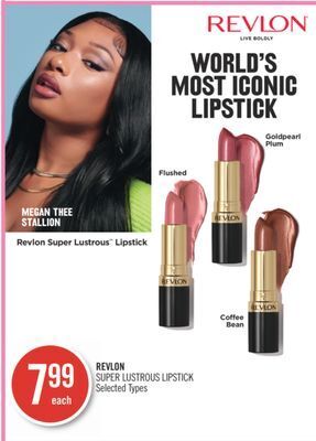 Shoppers Drug Mart Revlon super lustrous lipstick offer