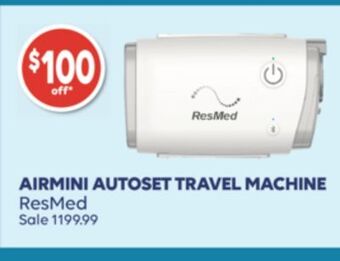 Shoppers Drug Mart Airmini autoset travel machine resmed offer
