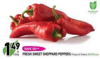 Coppa's Fresh Market Fresh sweet sheppard peppers offer