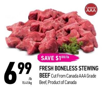 Coppa's Fresh Market Fresh boneless stewing beef offer