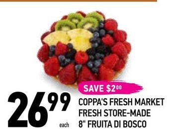 Coppa's Fresh Market Coppa's fresh market fresh store-made 8 fruita di bosco offer