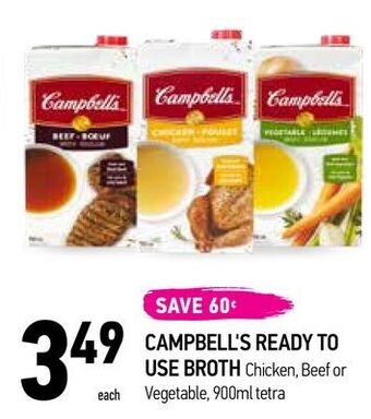 Coppa's Fresh Market Campbell's ready to use broth offer