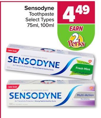 PharmaChoice Sensodyne toothpaste offer