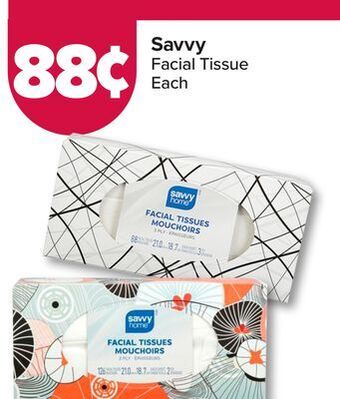 PharmaChoice Savvy facial tissue offer