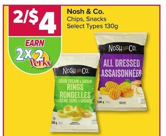 PharmaChoice Nosh & co. chips, snacks offer