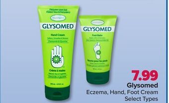 PharmaChoice Glysomed eczema, hand, foot cream offer