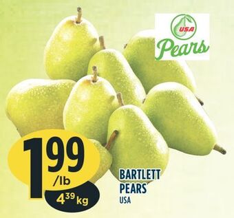 Marché Adonis Bartlett pears offer