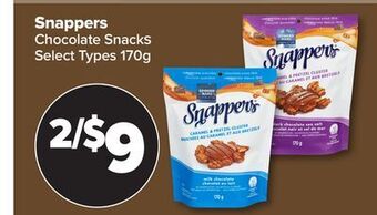 PharmaChoice Snappers chocolate snacks offer