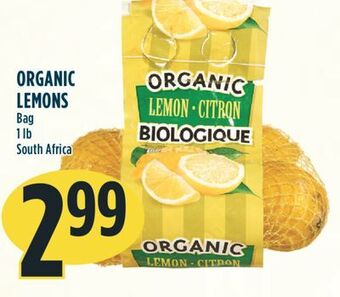 Marché Adonis Organic lemons offer