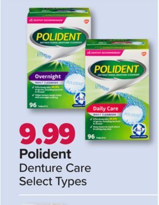 PharmaChoice Polident denture care offer