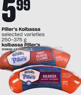 Independent City Market Kolbassa piller's, 250-375 g offer