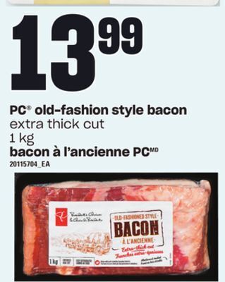 Independent City Market Bacon à l'ancienne pc, 1 kg offer