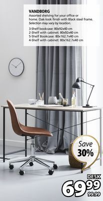 JYSK Vandborg office desk offer