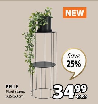 JYSK Pelle plant stand offer