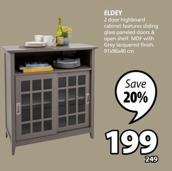 JYSK Eldey cabinet offer