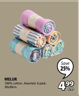 JYSK Melur 100% cotton offer