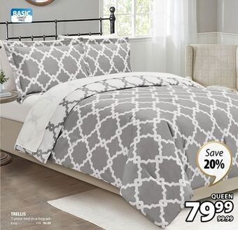JYSK Trellis 7-piece bed-in-a-bag set offer