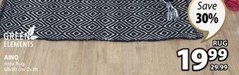 JYSK Aino area rug offer