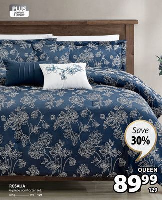 JYSK Rosalia 6-piece comforter set offer