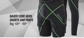 Hockey Life Bauer core mens shorts and pants offer