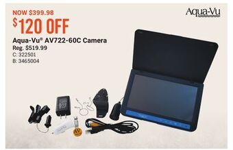 Bass Pro Aqua-vu av722-60c camera offer