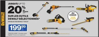 Patrick Morin On selected dewalt tools offer