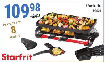 Rossy Starfrit raclette offer