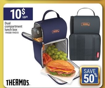 Rossy Thermos dual compartment lunch box offer
