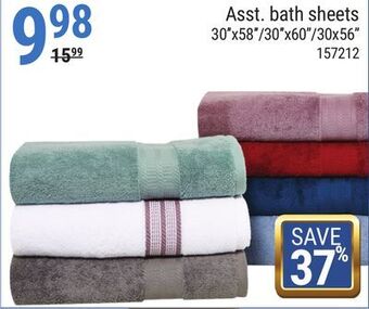 Rossy Asst. bath sheets offer