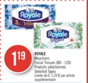 Pharmaprix Royale facial tissues offer