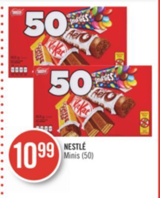 Pharmaprix Nestlé minis (50) offer