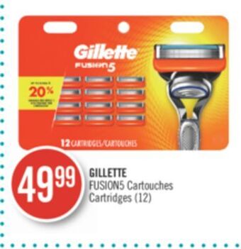 Pharmaprix Gillette fusion5 cartouches cartridges offer