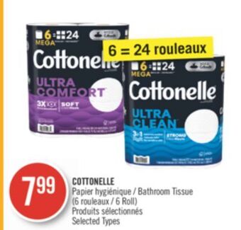Pharmaprix Cottonelle bathroom tissue offer