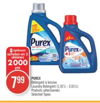 Pharmaprix Purex laundry detergent offer