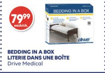 Wellwise by Shoppers Literie dans une boîte drive medical offer