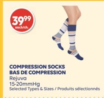 Wellwise by Shoppers Bas de compression rejuva 15-20mmhg offer