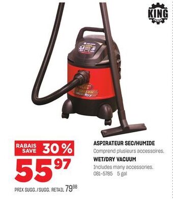 BMR Aspirateur sec/humide offer