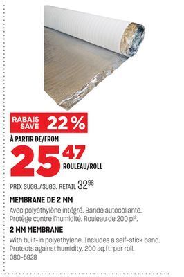 BMR Membrane de 2 mm offer