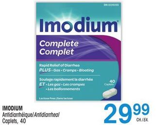 Uniprix Imodium antidiarrhéique/antidiarrheal offer