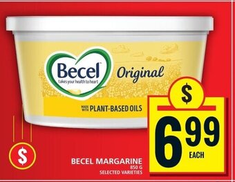 Food Basics BECEL MARGARINE 850G offer