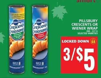 Food Basics PILLSBURY CRESCENTS OR WIENER WRAP offer