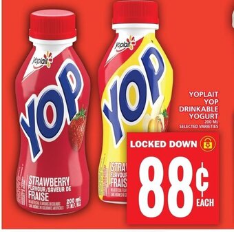 Food Basics YOPLAIT YOP DRINKABLE YOGURT offer