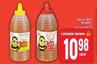 Food Basics BILLY BEE HONEY 1KG offer