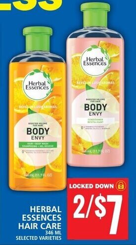 Food Basics HERBAL ESSENCES HAIR CARE 346ML offer