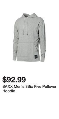 Sport Chek Saxx men's 3six five pullover hoodie offer