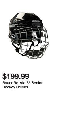 Sport Chek Bauer re-akt 85 senior hockey helmet offer